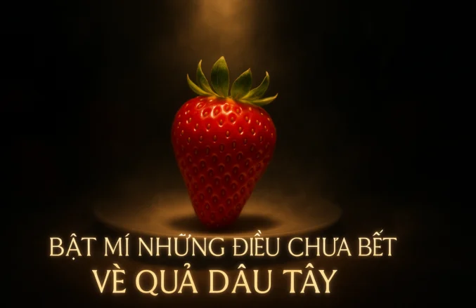 Bật mí những điều chưa biết về quả dâu tây