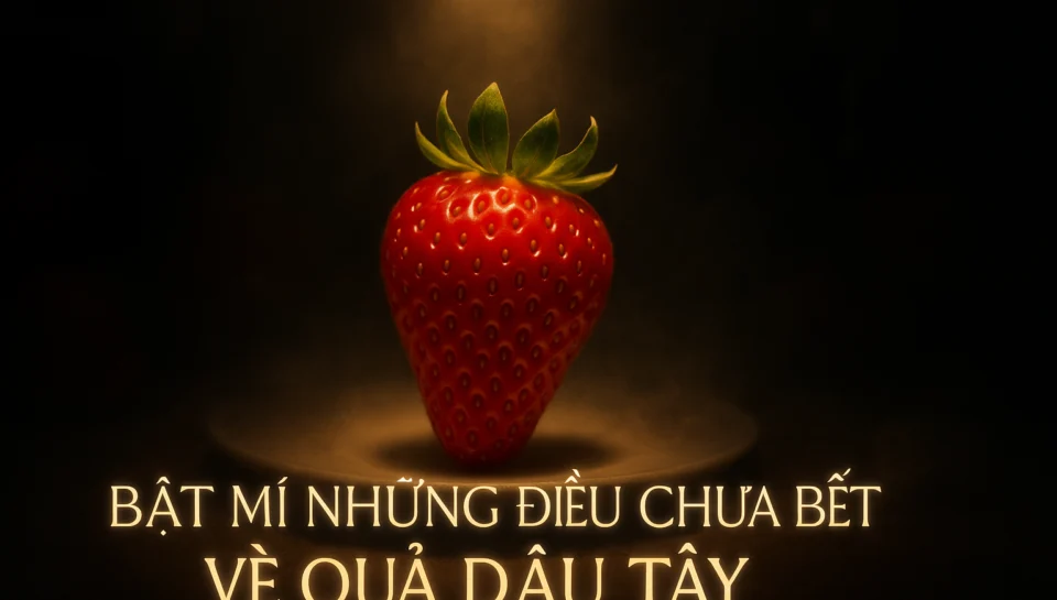 Bật mí những điều chưa biết về quả dâu tây